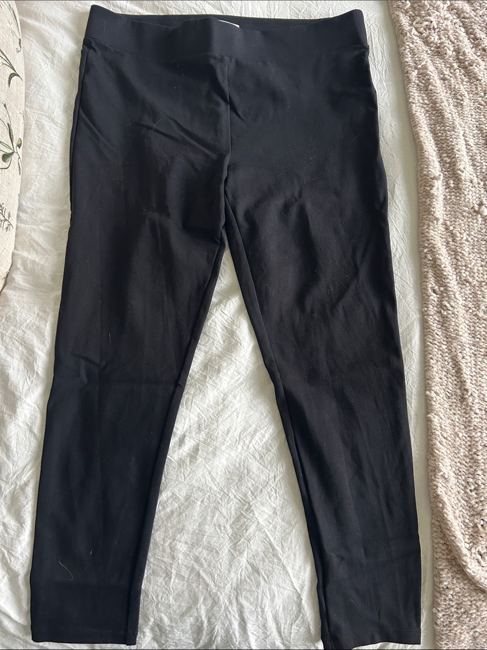 LOFT Black High-Waist Leggings